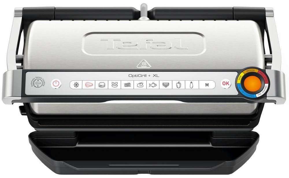 TEFAL Kontaktní gril 2&nbsp;000 W – nerez