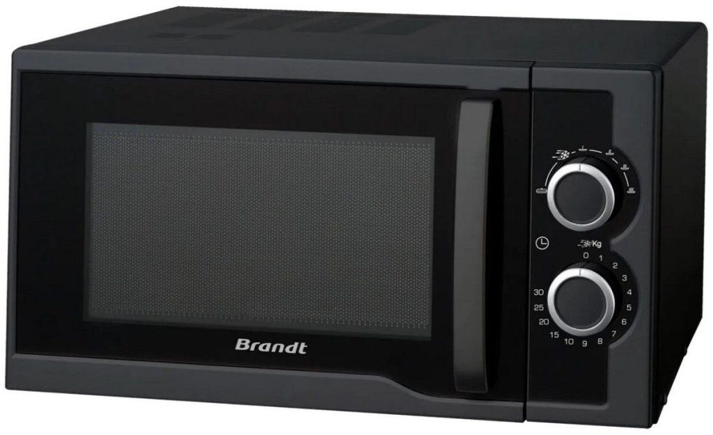 BRANDT Mikrovlnná trouba 25 l, 900 W – černá