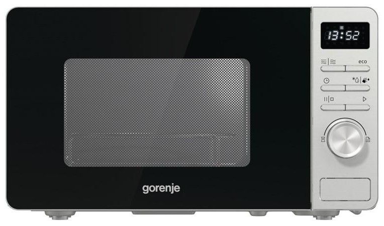 GORENJE Mikrovlnná trouba s grilem 20 l, 800 W – nerez