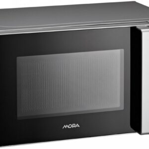 MORA Mikrovlnná trouba 20 l, 700 W – stříbrná/černá