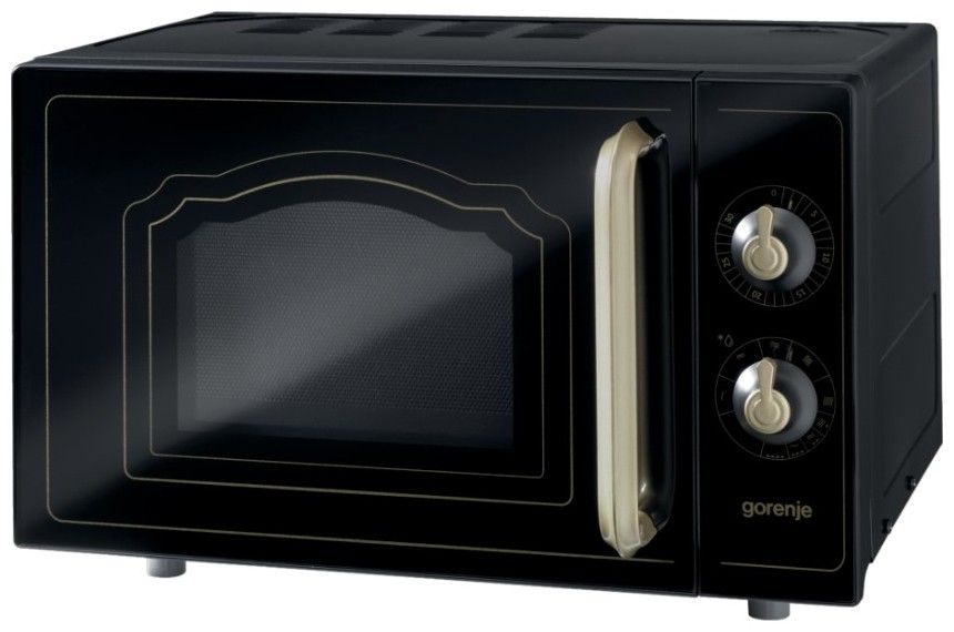 GORENJE Mikrovlnná trouba s grilem 20 l, 700 W – matná černá