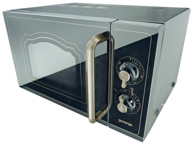 GORENJE Mikrovlnná trouba s grilem 20 l, 700 W – matná černá