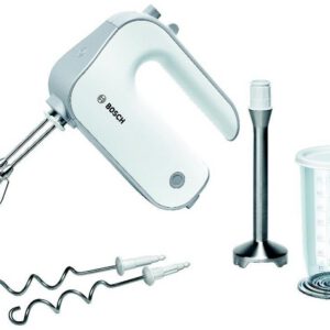 BOSCH Ruční šlehač 500 W, 5 rychlostí – bílá/šedá