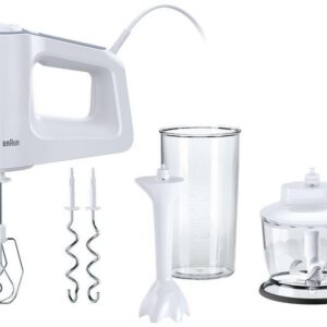 BRAUN Ruční šlehač 500 W, 600 ml – bílá