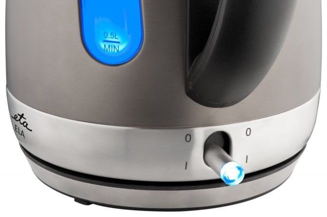 ETA Rychlovarná konvice Ela 1,7 l – šedá
