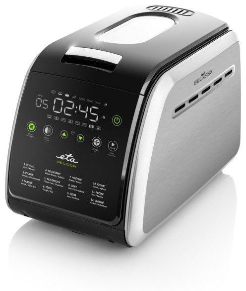 ETA Domácí pekárna Delicca II 850 W – černá/nerez