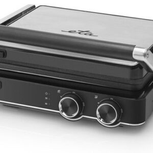 ETA Kontaktní gril GrilChef 2 000 W – černá/nerez