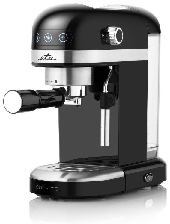 ETA Pákový kávovar Coffito 1,4 l – černá/nerez