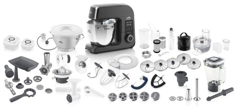 ETA Kuchyňský robot Gratus Kuliner II Max 1&nbsp;700 W – šedá