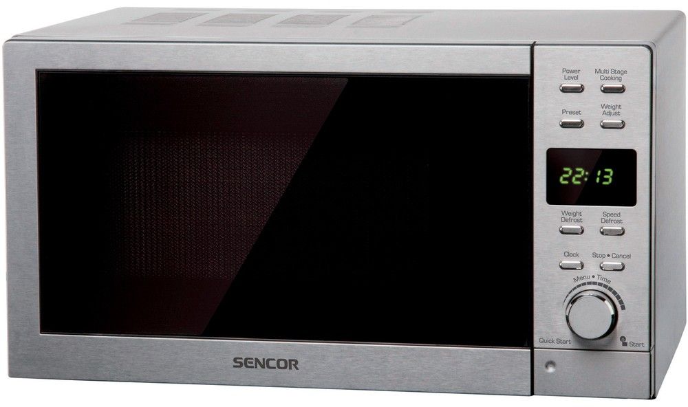SENCOR Mikrovlnná trouba 20 l – nerez