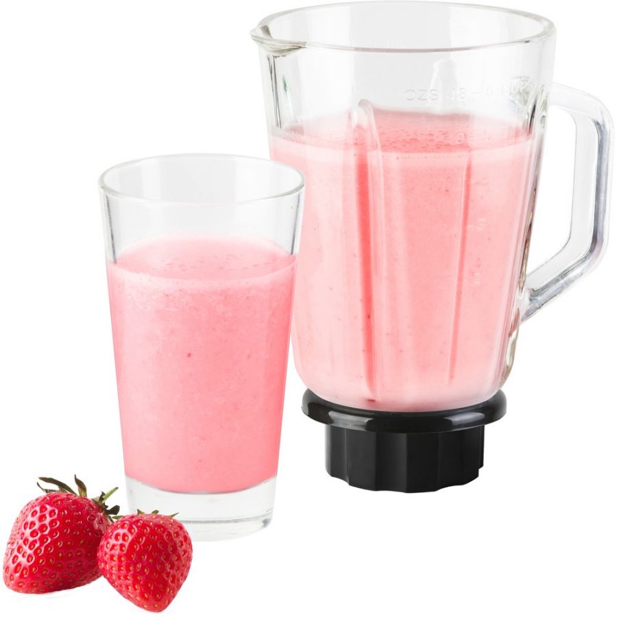 SENCOR Stolní mixér 1,5 l – černá/stříbrná