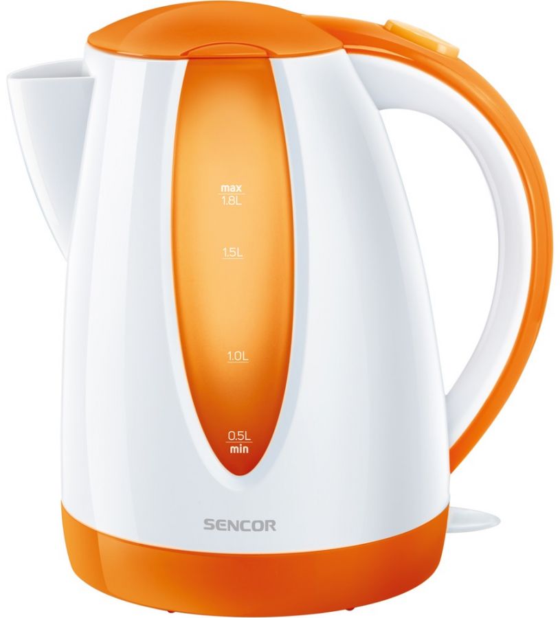 SENCOR Rychlovarná konvice 1,8 l – oranžová