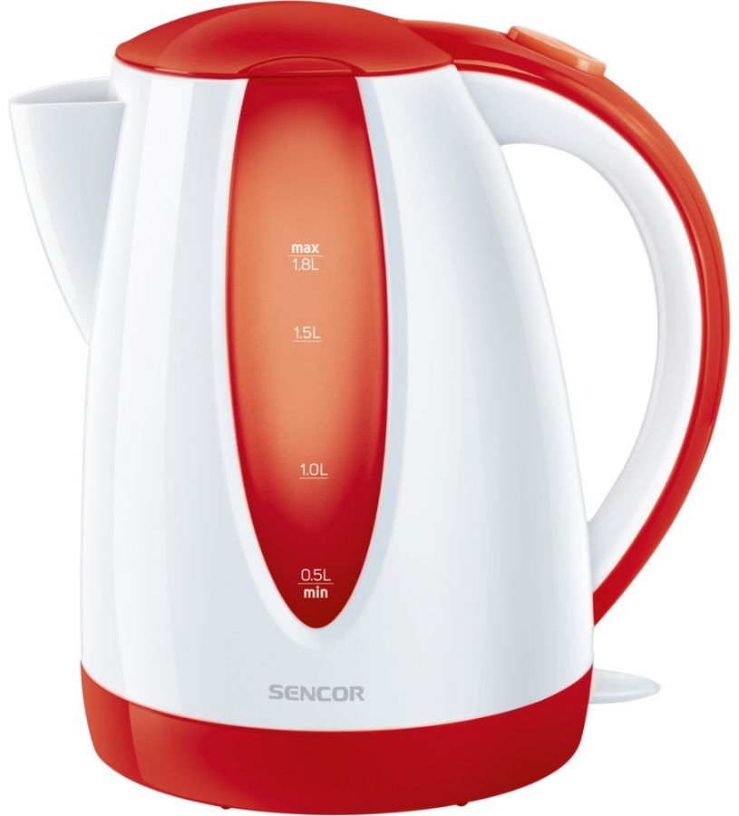 SENCOR Rychlovarná konvice 1,8 l – červená