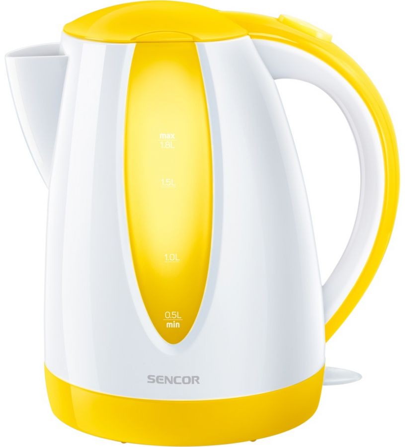 SENCOR Rychlovarná konvice 1,8 l – žlutá