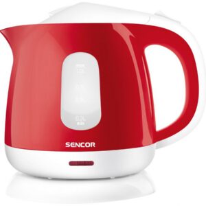 SENCOR Rychlovarná konvice 1 l – červená