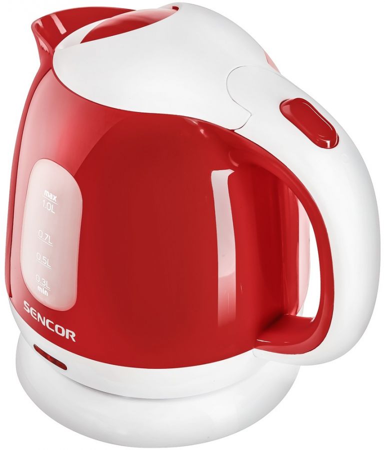 SENCOR Rychlovarná konvice 1 l – červená