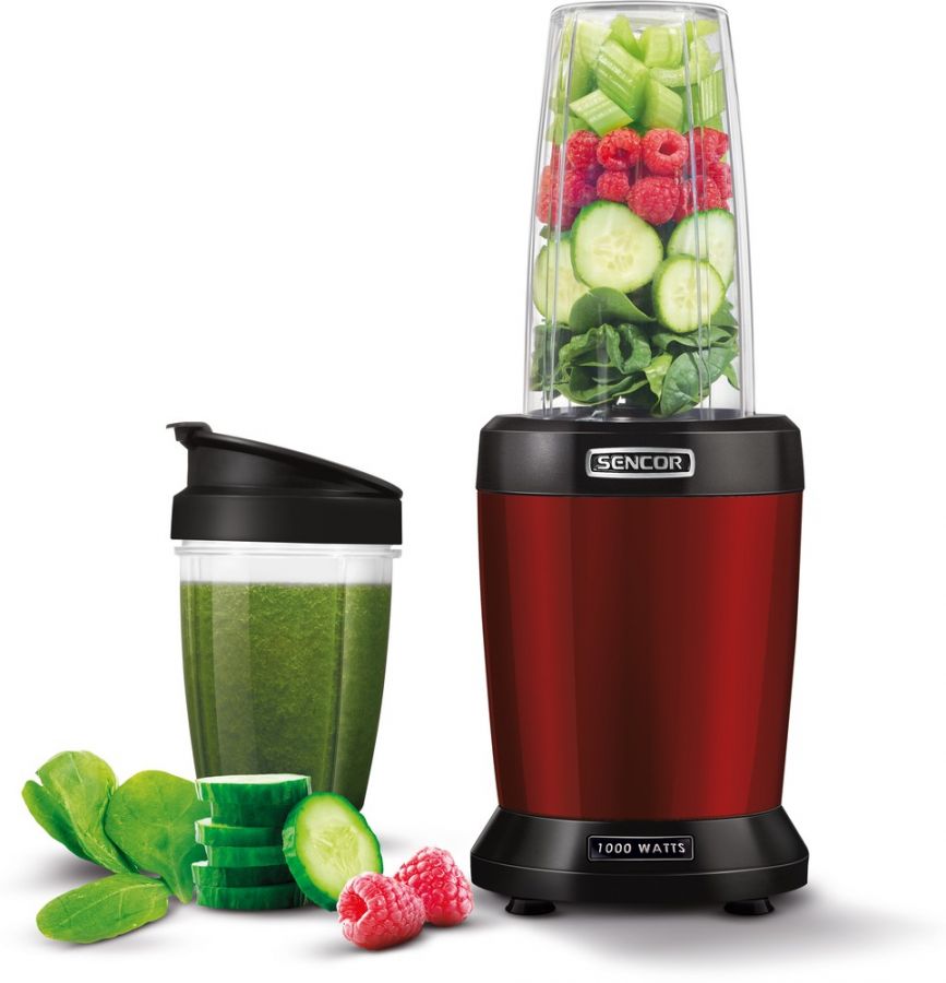 SENCOR Smoothie mixér 1 l – červená