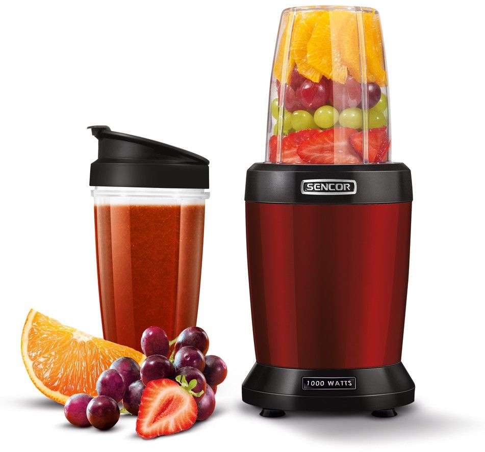 SENCOR Smoothie mixér 1 l – červená