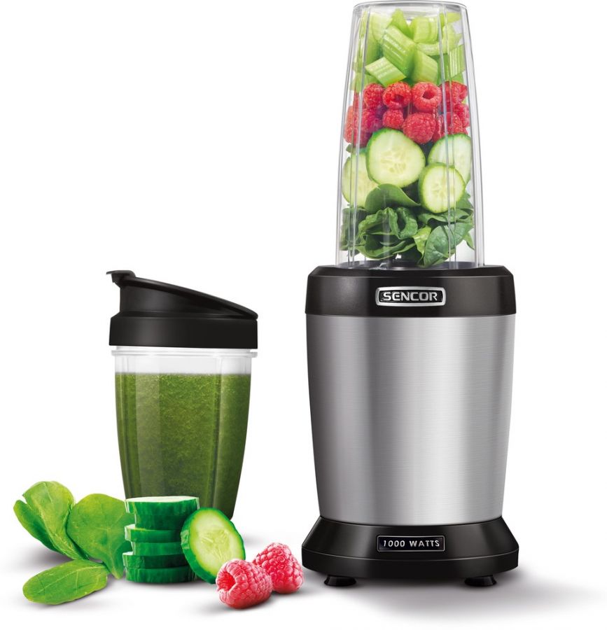 SENCOR Smoothie mixér 1 l – stříbrná