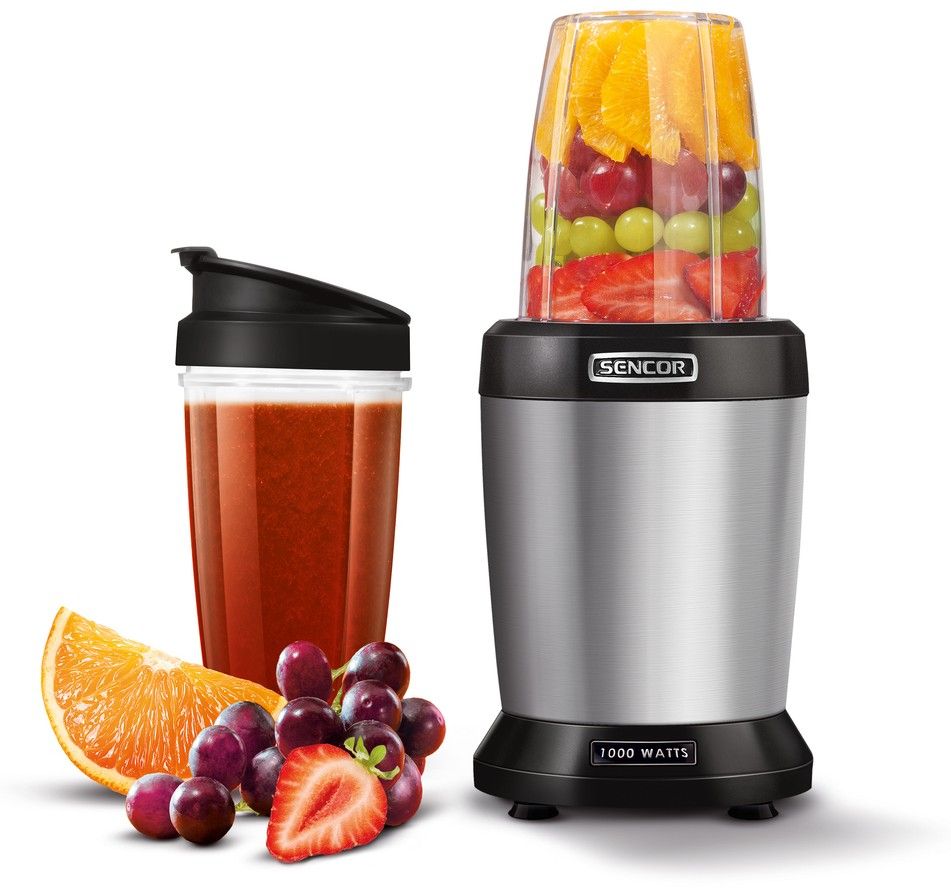 SENCOR Smoothie mixér 1 l – stříbrná
