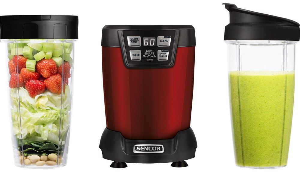 SENCOR Smoothie mixér 1 l – červená