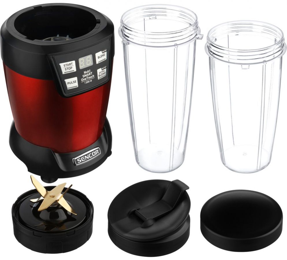 SENCOR Smoothie mixér 1 l – červená