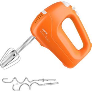 SENCOR Ruční šlehač 200 W, 5 rychlostí – oranžová