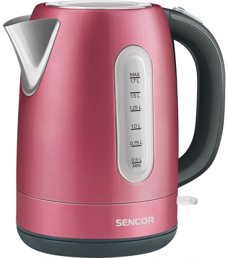 SENCOR Rychlovarná konvice 1,7 l – červená