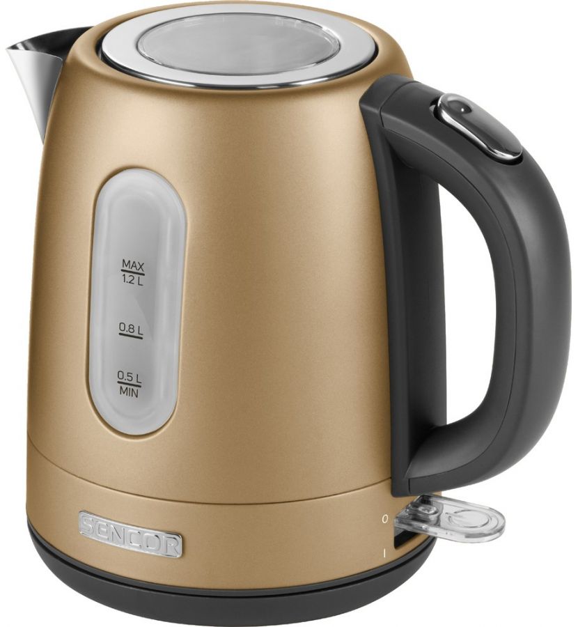 SENCOR Rychlovarná konvice 1,2 l – chrom