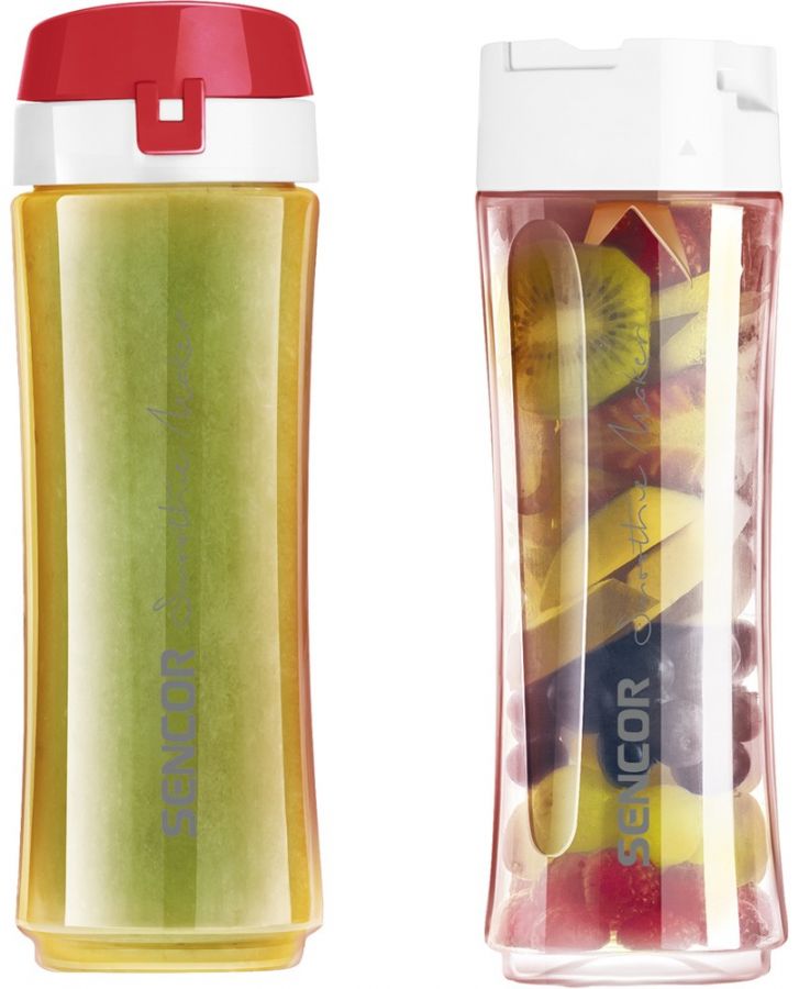 SENCOR Smoothie mixér 600 ml – červená
