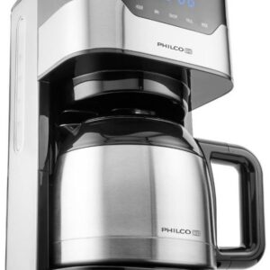 PHILCO Překapávací kávovar 1,2 l, 800 W – nerez