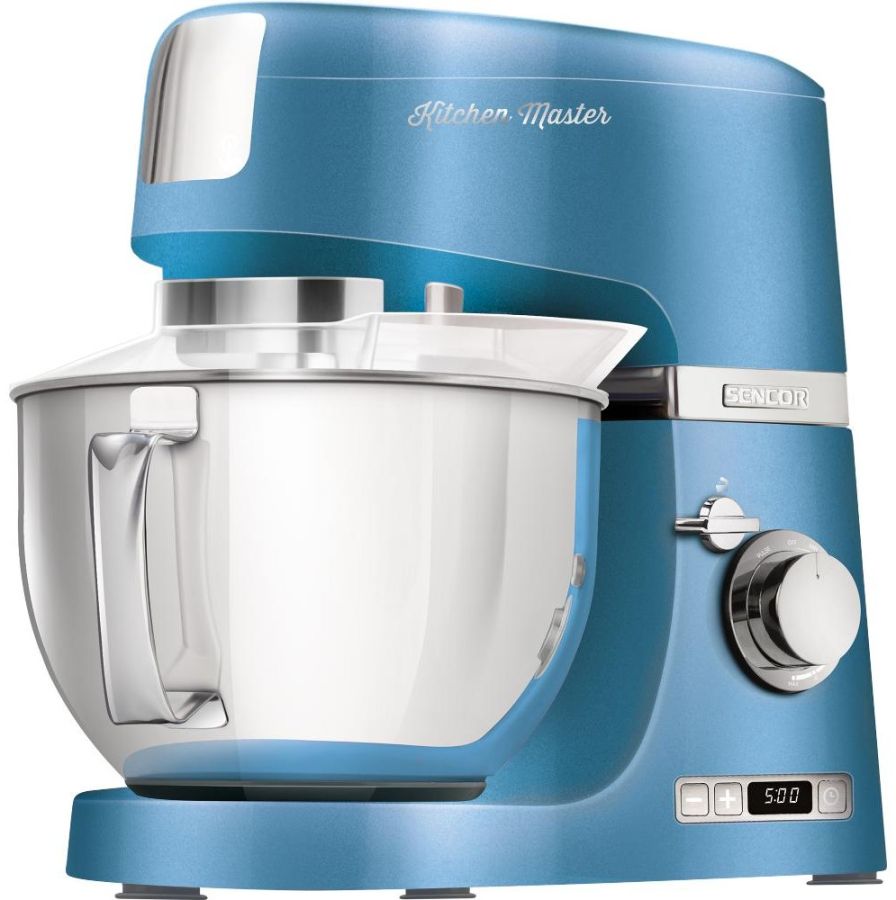 SENCOR Kuchyňský robot 1 000 W, 4,5 l – modrá