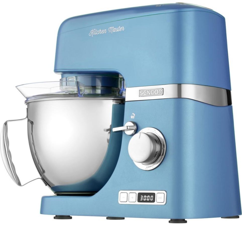 SENCOR Kuchyňský robot 1 000 W, 4,5 l – modrá