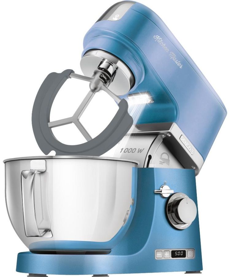 SENCOR Kuchyňský robot 1 000 W, 4,5 l – modrá