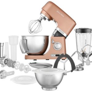 SENCOR Kuchyňský robot 1&nbsp;000 W, 4,5 l – zlatá