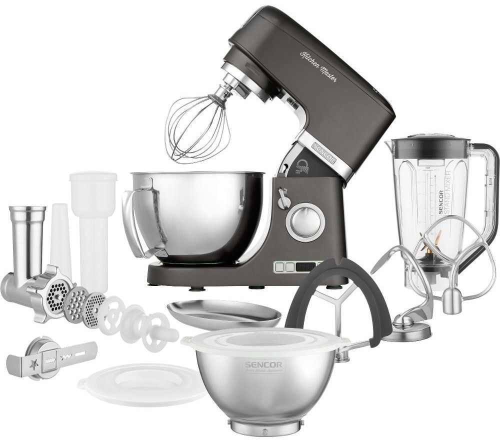 SENCOR Kuchyňský robot 1 000 W, 4,5 l – černá