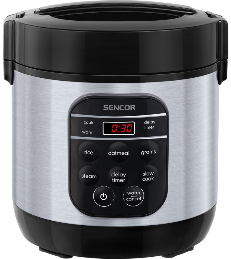 SENCOR Rýžovar 600 ml – stříbrná
