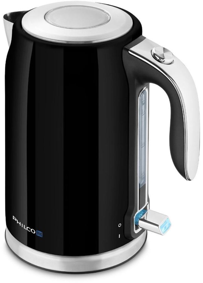 PHILCO Rychlovarná konvice 1,7 l, 2 200 W – černá