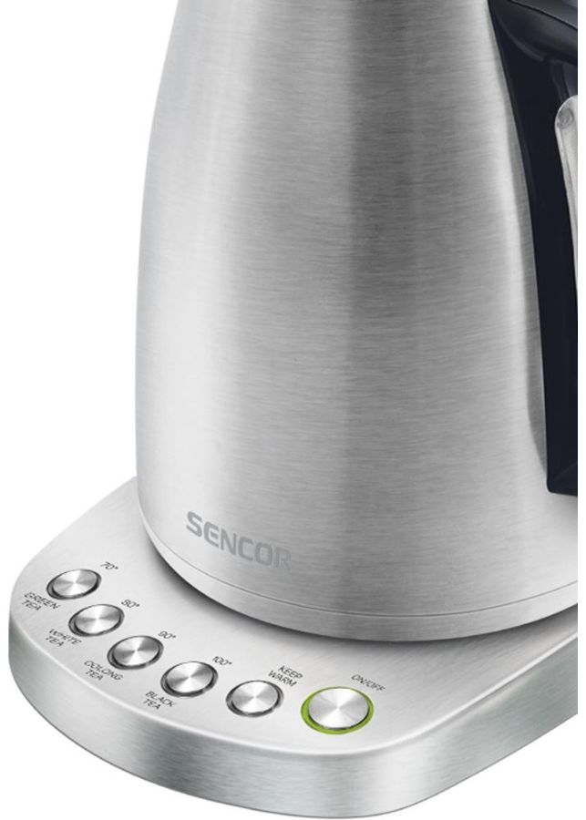 SENCOR Rychlovarná konvice 1,7 l, 2 200 W – nerez