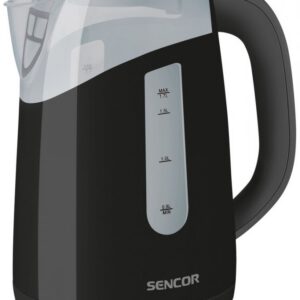 SENCOR Rychlovarná konvice 1,7 l, 2 200 W – černá