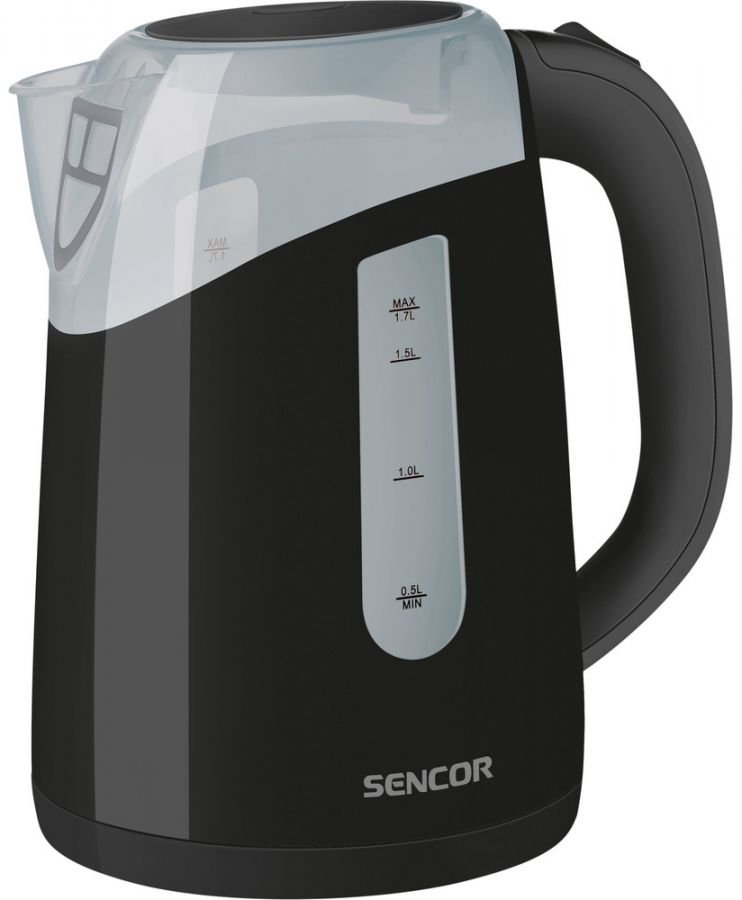 SENCOR Rychlovarná konvice 1,7 l, 2&nbsp;200 W – černá