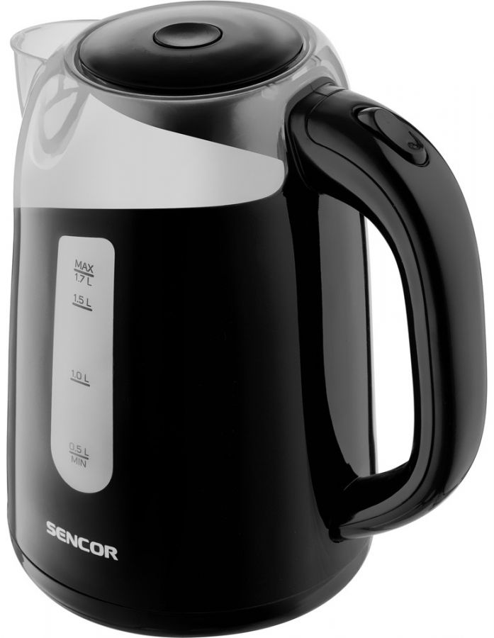 SENCOR Rychlovarná konvice 1,7 l, 2 200 W – černá