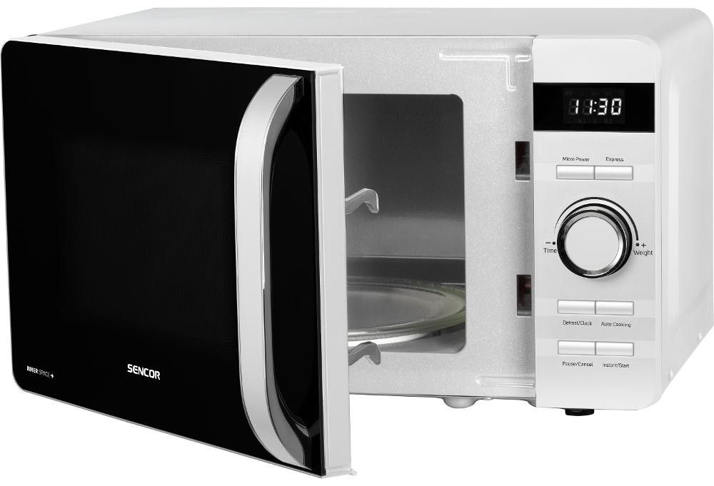 SENCOR Mikrovlnná trouba 17 l, 800 W – bílá
