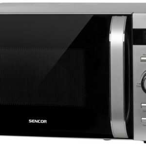 SENCOR Mikrovlnná trouba 17 l, 800 W – stříbrná