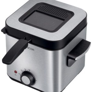 SENCOR Klasická fritéza 1,5 l, 900 W – nerez