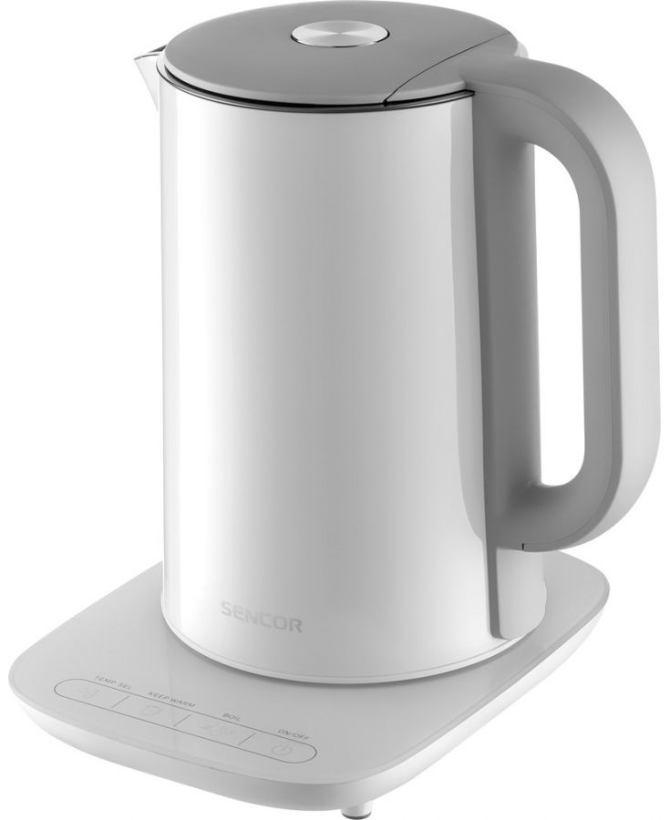 SENCOR Rychlovarná konvice 1,5 l, 2 150 W – bílá