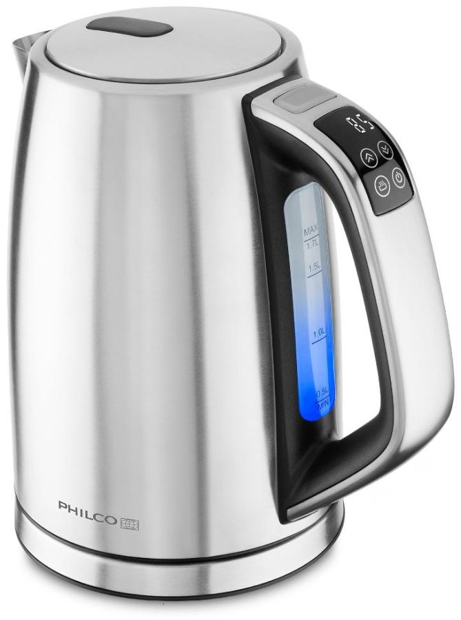 PHILCO Rychlovarná konvice 1,7 l, 2&nbsp;200 W – nerez