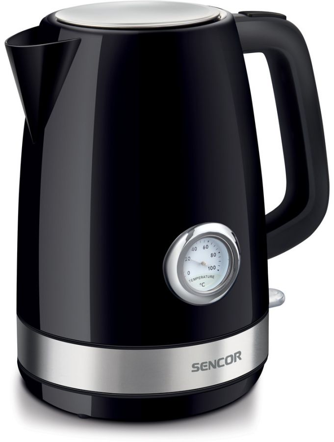 SENCOR Rychlovarná konvice 1,7 l, 2 150 W – černá