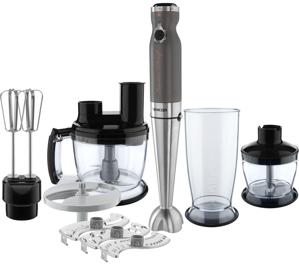 SENCOR Tyčový mixér 1 200 W, 1,25 l – šedá