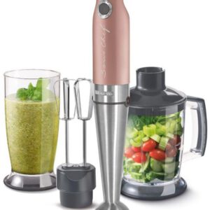 SENCOR Tyčový mixér 1 200 W, 1,25 l – růžová
